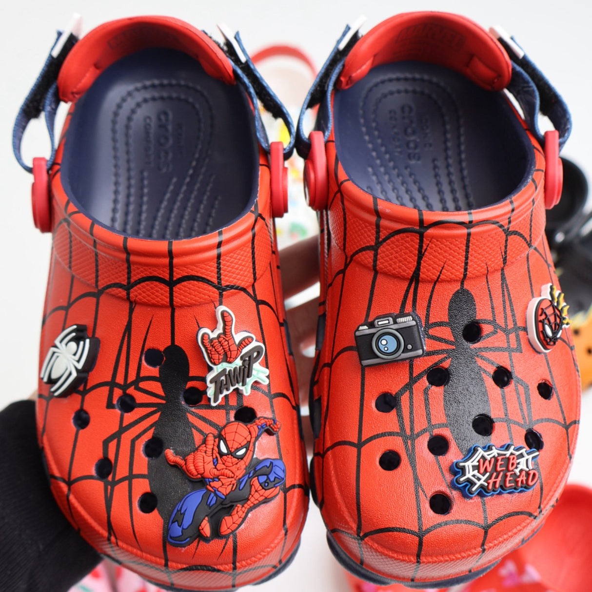 Crocs Navy Spider-Man All-Terrain ClAnd