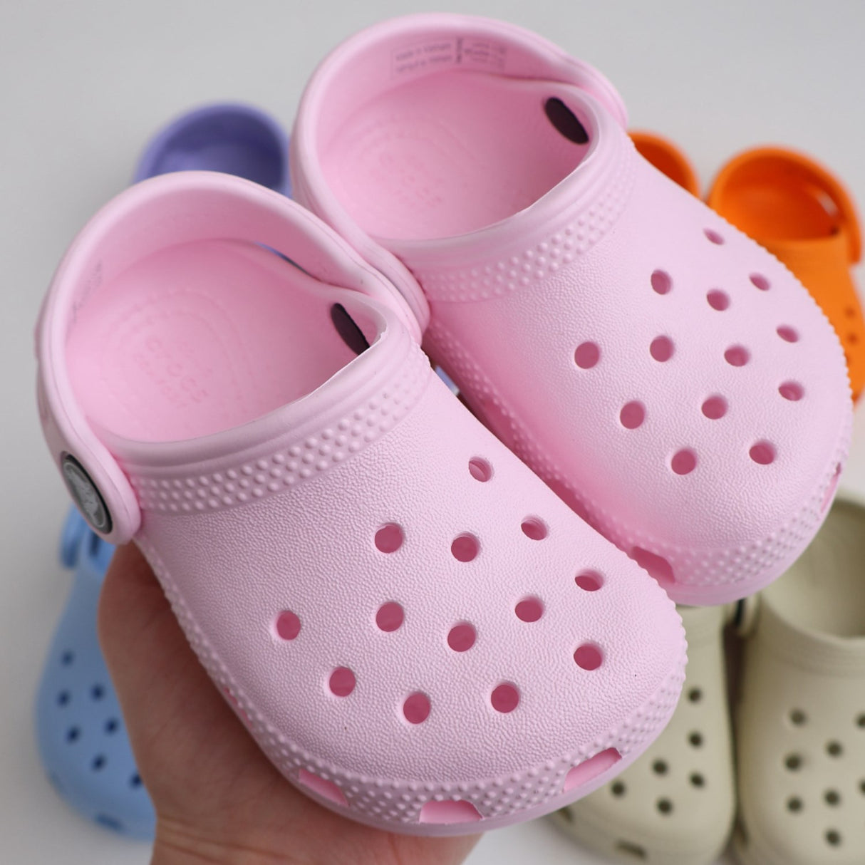 Crocs Pink Milk Classic ClAnd