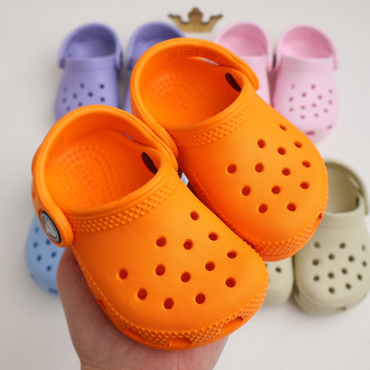 Crocs Orange Zing Classic ClAnd
