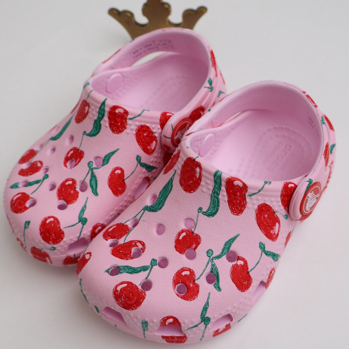 Crocs Pink Milk Classic Fresh Fruits ClAnd