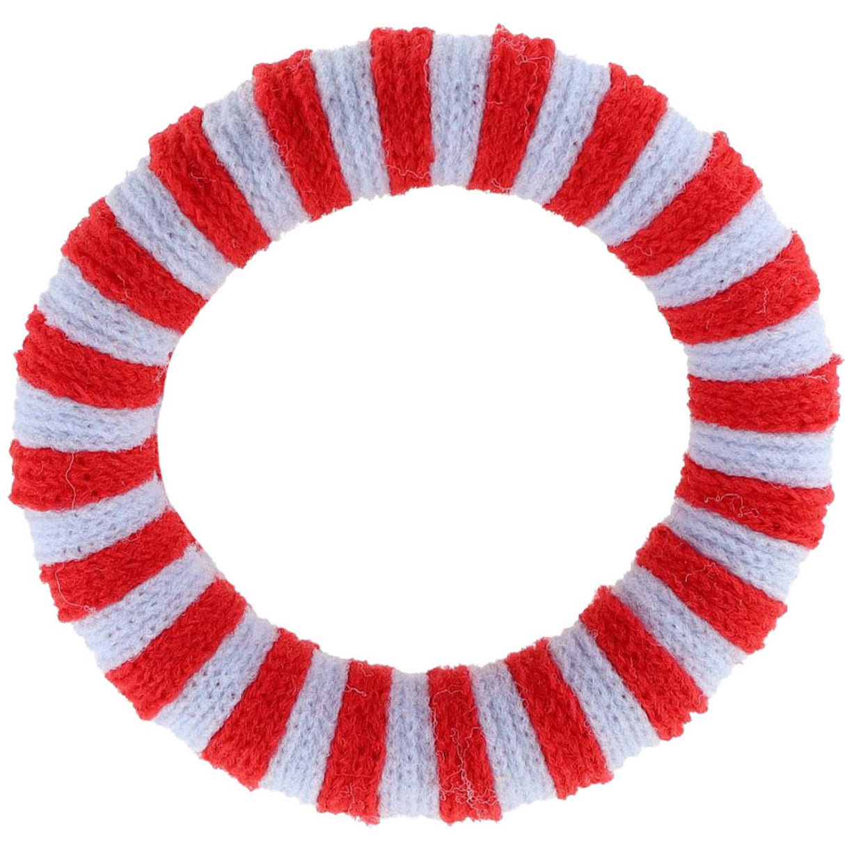 Bow's by Stær Ea Hair Elastic - Red/Light Blue Striped 6-pack