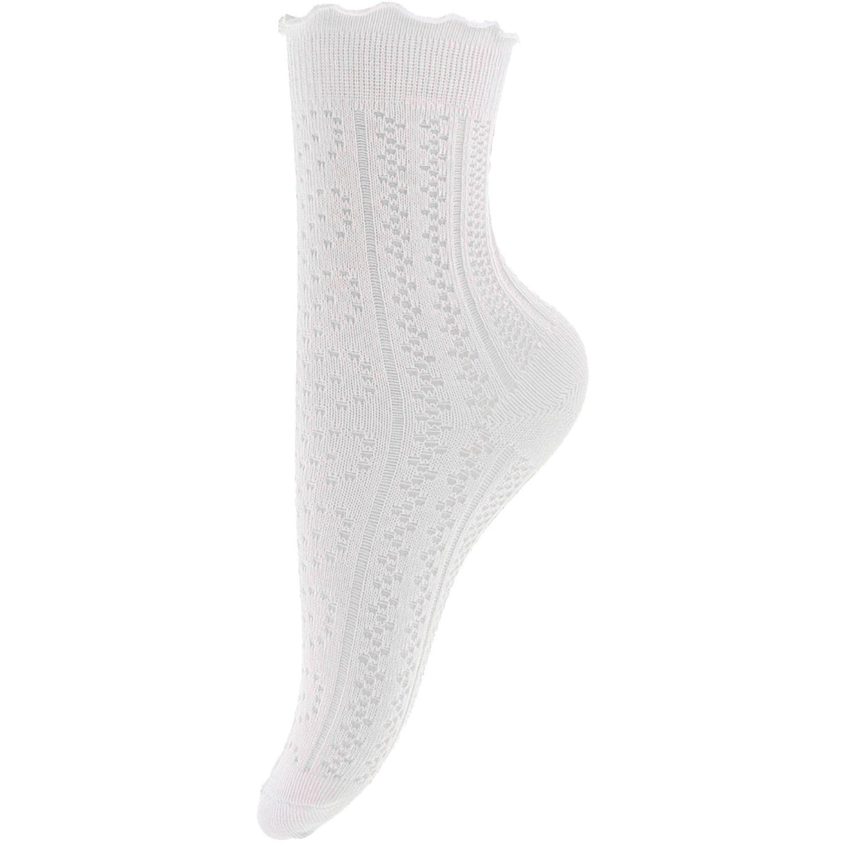 Bow's by Stær Socks - Onesize - Ruffle White