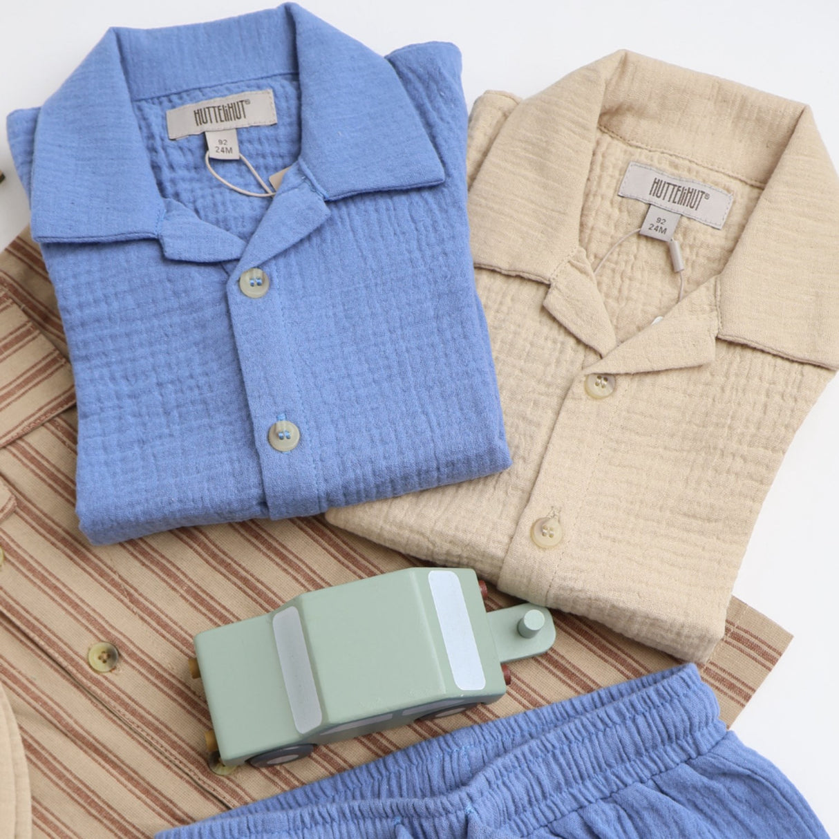 Huttelihut Irish Cream Shirt Muslin