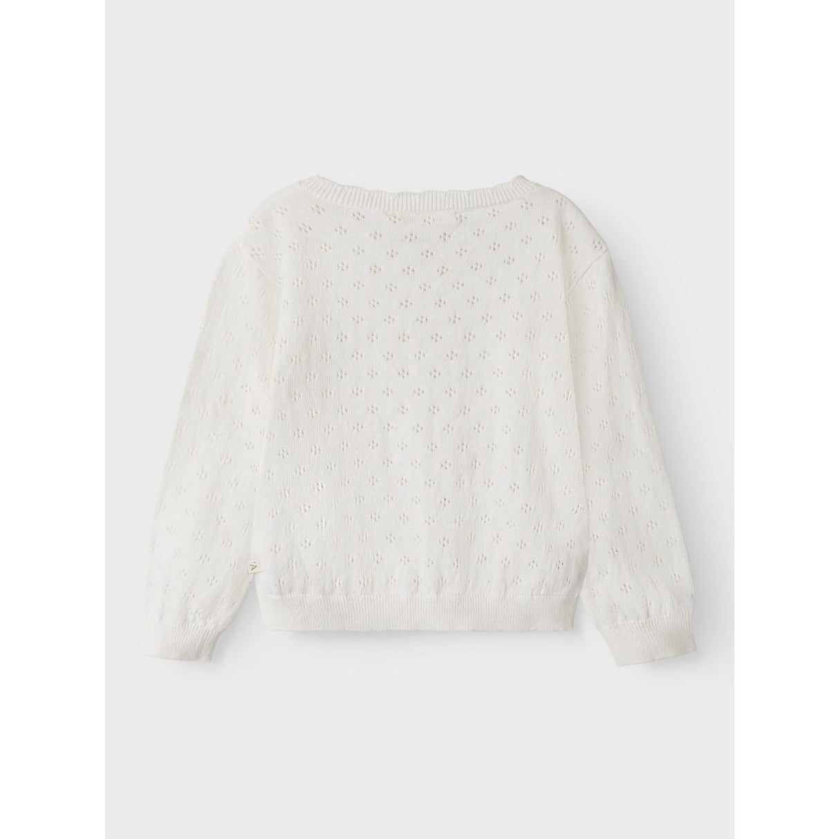 Lil'Atelier Coconut Milk Gliva Ivo Knit Cardigan