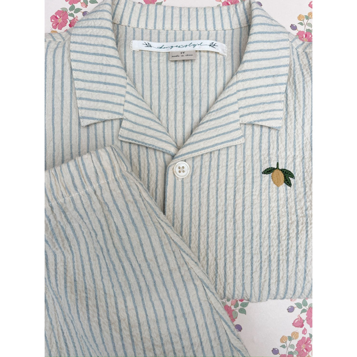 Konges Sløjd Cloud Stripe Celebration Elliot Pants GOTS