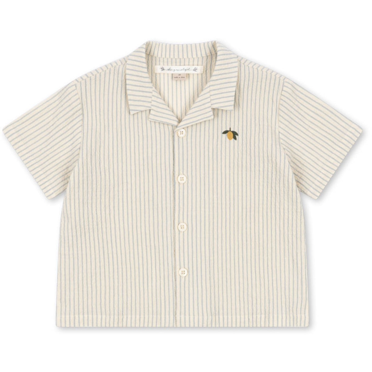 Konges Sløjd Cloud Stripe Celebration Elliot Ss Shirt GOTS