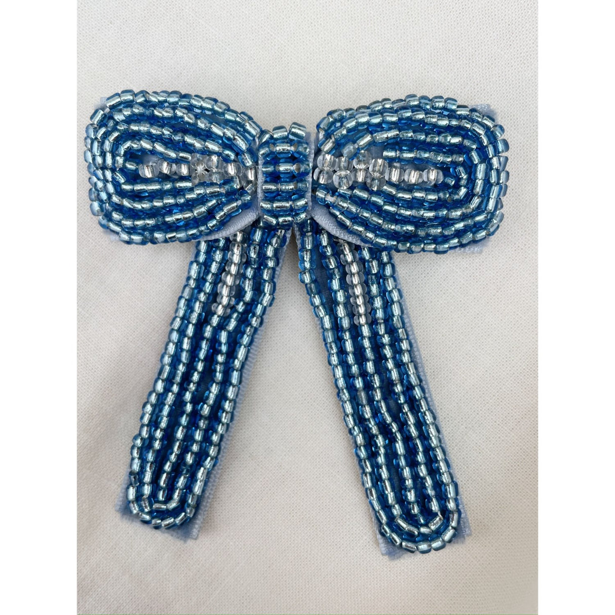 Konges Sløjd Ashley Blue Celebration Pearl Bow Hair Clip