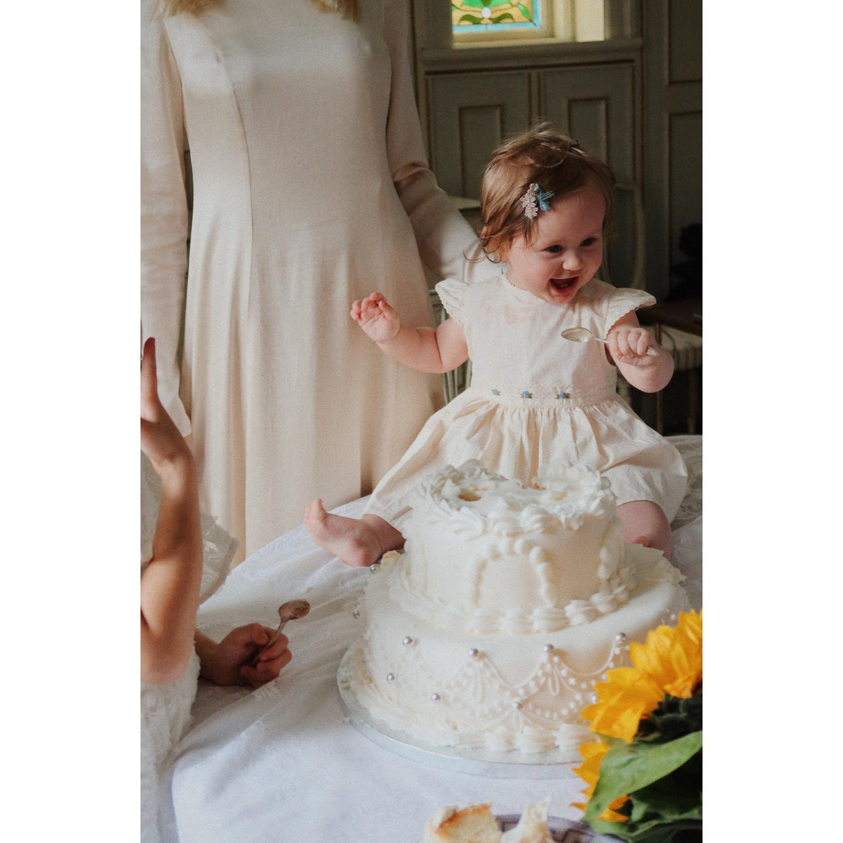 Konges Sløjd Eggnog Celebration Aaliyah Baby Set GOTS