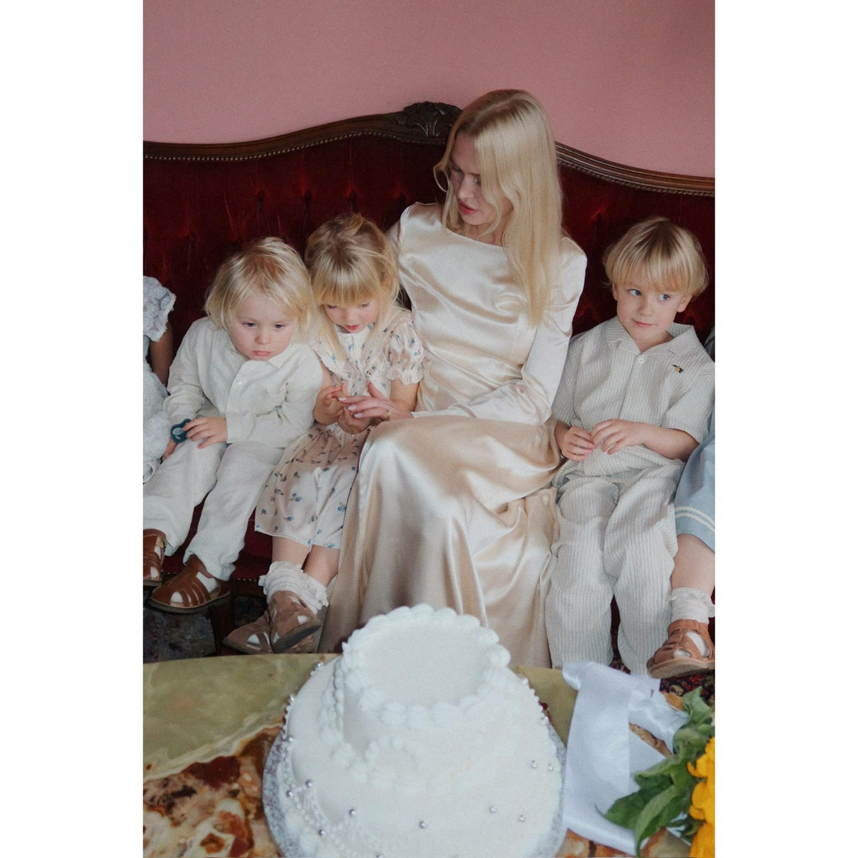 Konges Sløjd Cloud Stripe Celebration Elliot Ss Shirt GOTS