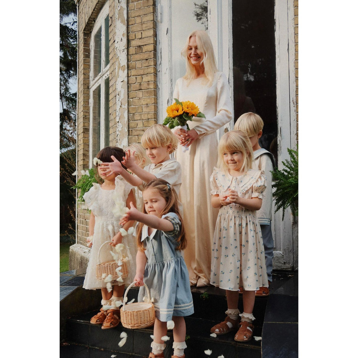 Konges Sløjd Ashley Blue Celebration Allie Sailor Dress GOTS