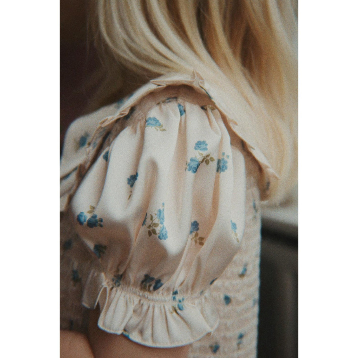 Konges Sløjd Rosa Bleu Celebration Sheeny Smock Dress