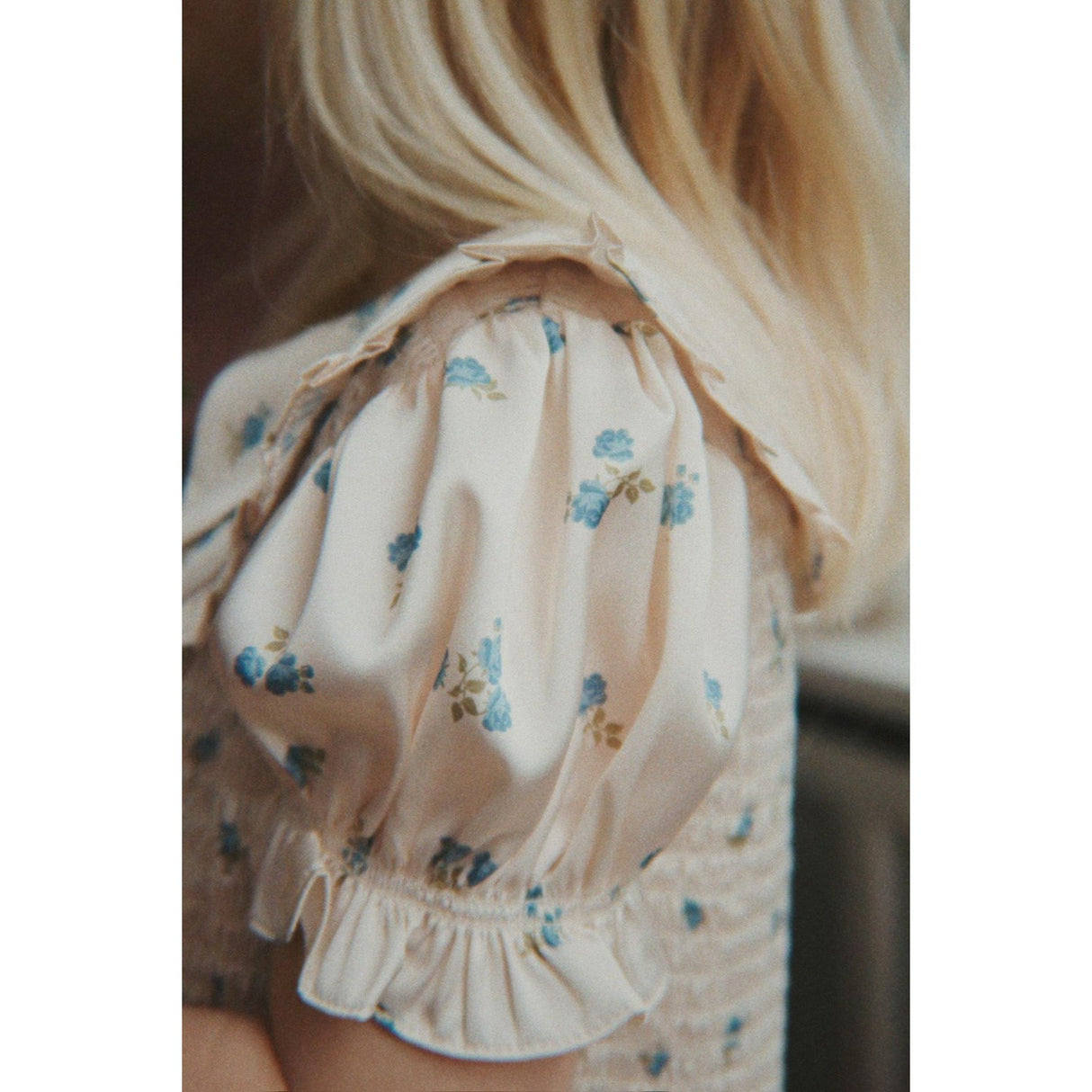 Konges Sløjd Rosa Bleu Celebration Sheeny Smock Dress