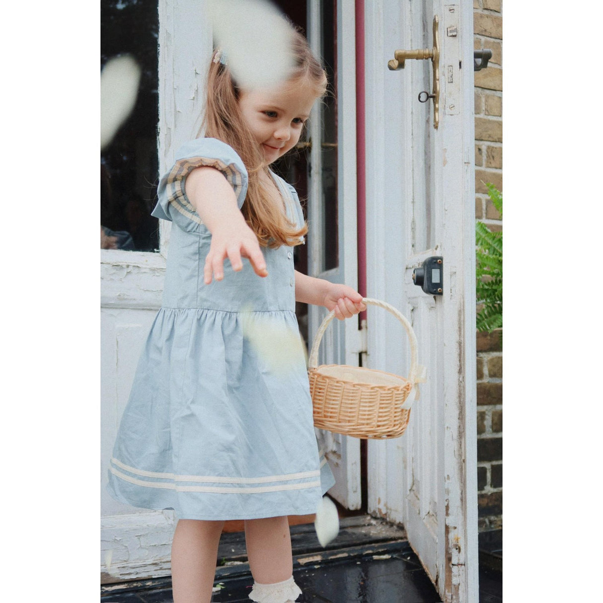 Konges Sløjd Ashley Blue Celebration Allie Sailor Dress GOTS