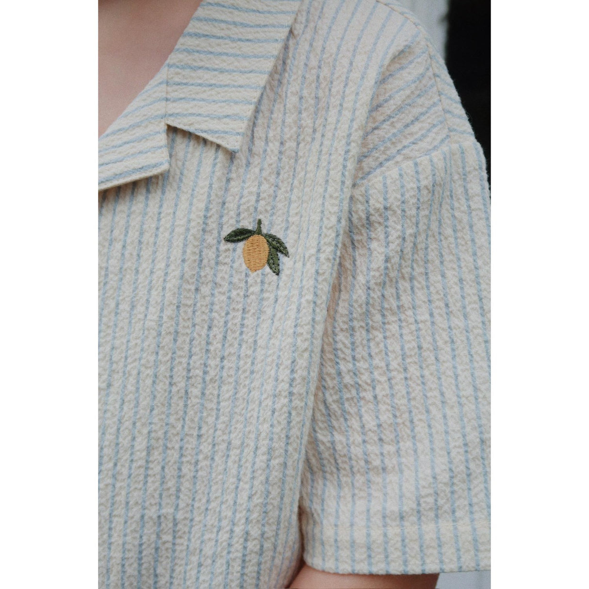 Konges Sløjd Cloud Stripe Celebration Elliot Ss Shirt GOTS