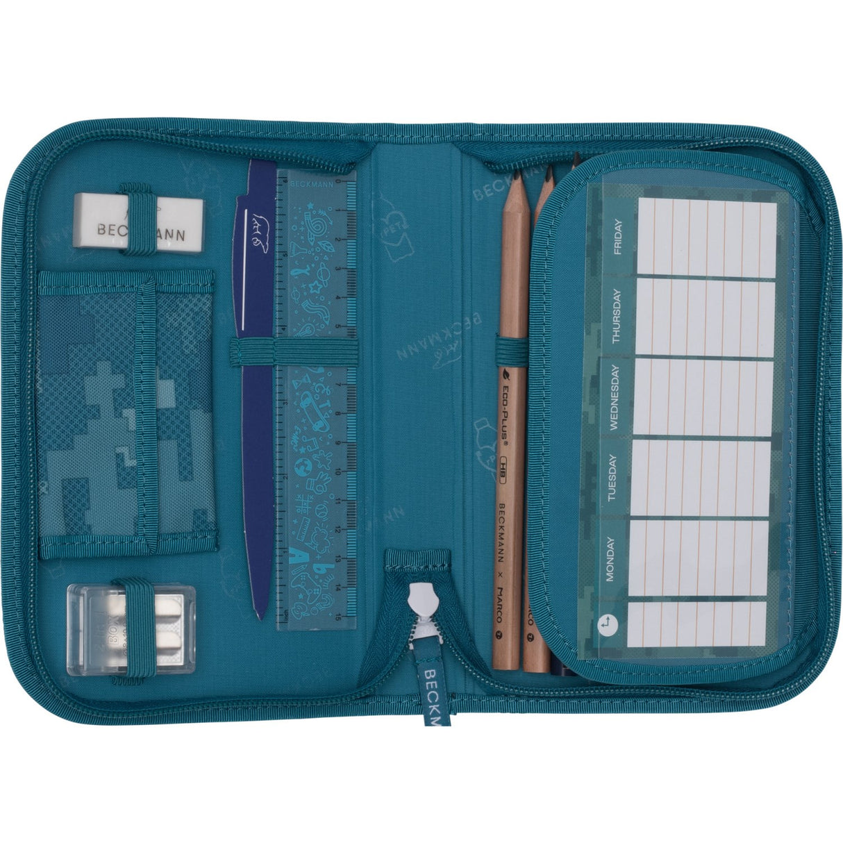 Beckmann Jungle Game Et-lags Pencil Case M/Indhold