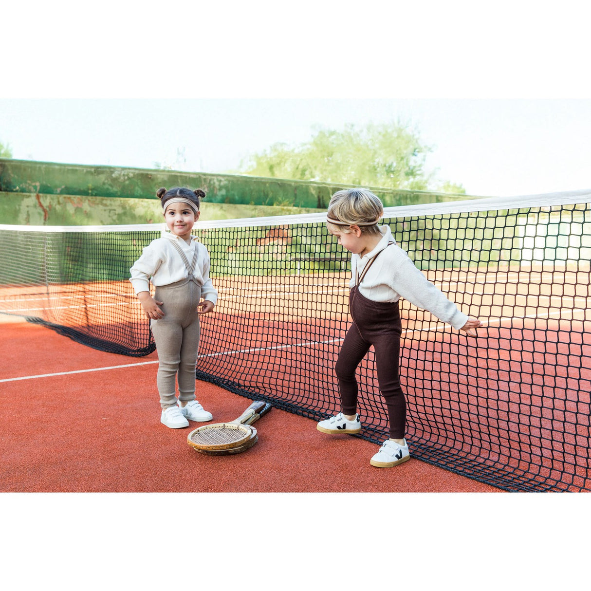 Silly Silas Chocolate Brown Striped Footless Tights