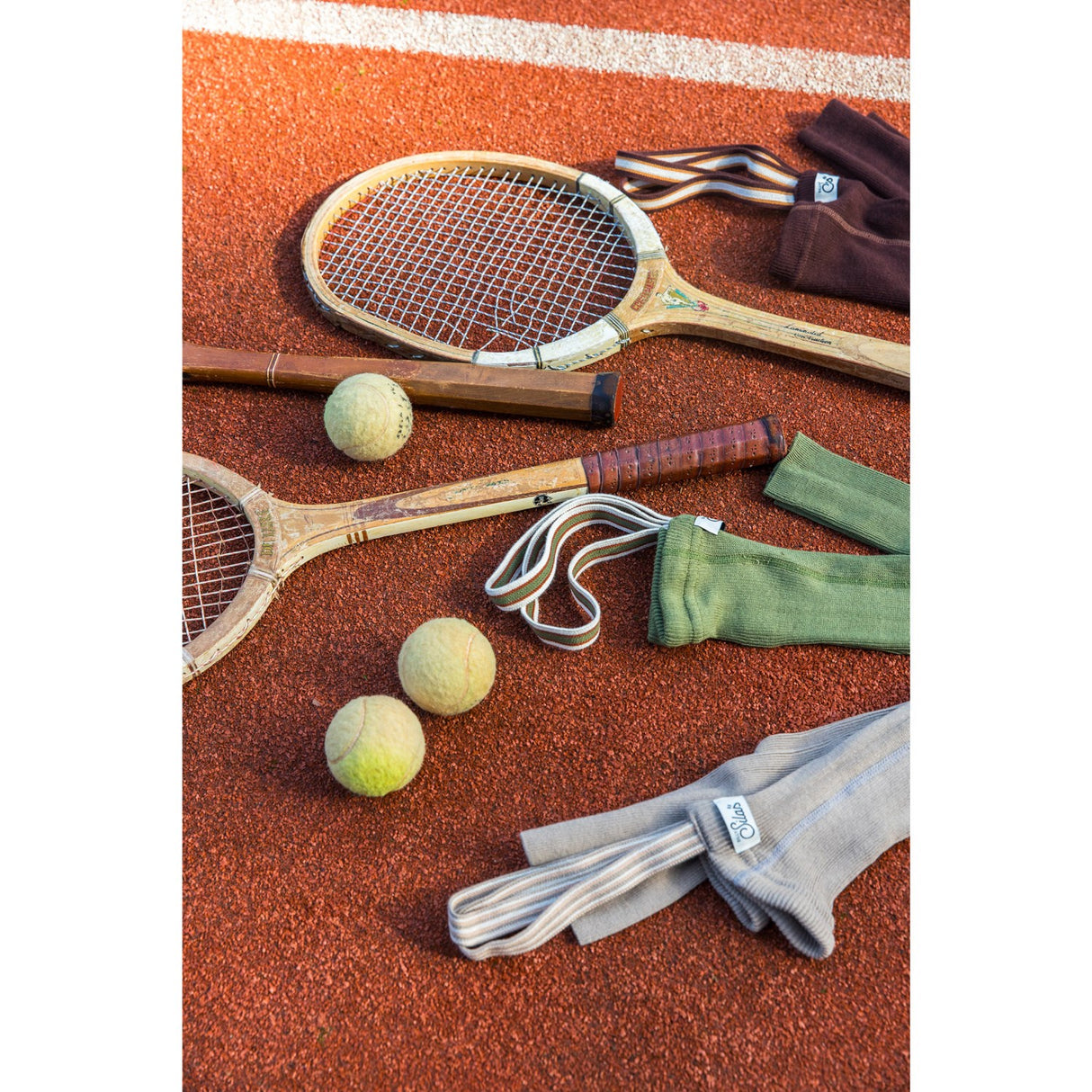 Silly Silas Oyster Grey Striped Footless Tights