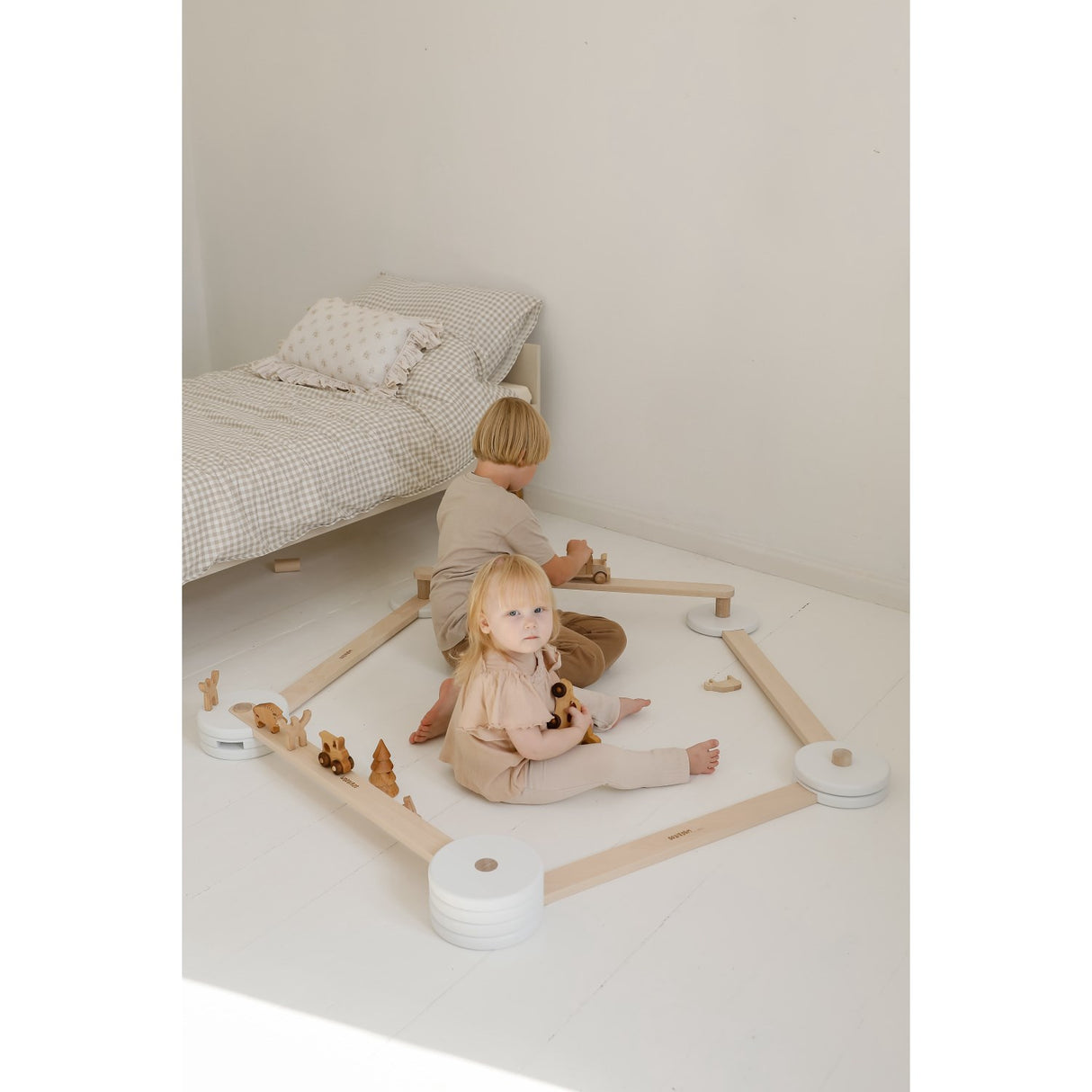 Woobiboo Olimpic Xl Woobiboo Balance And Building Set - 2 In 1 Fun