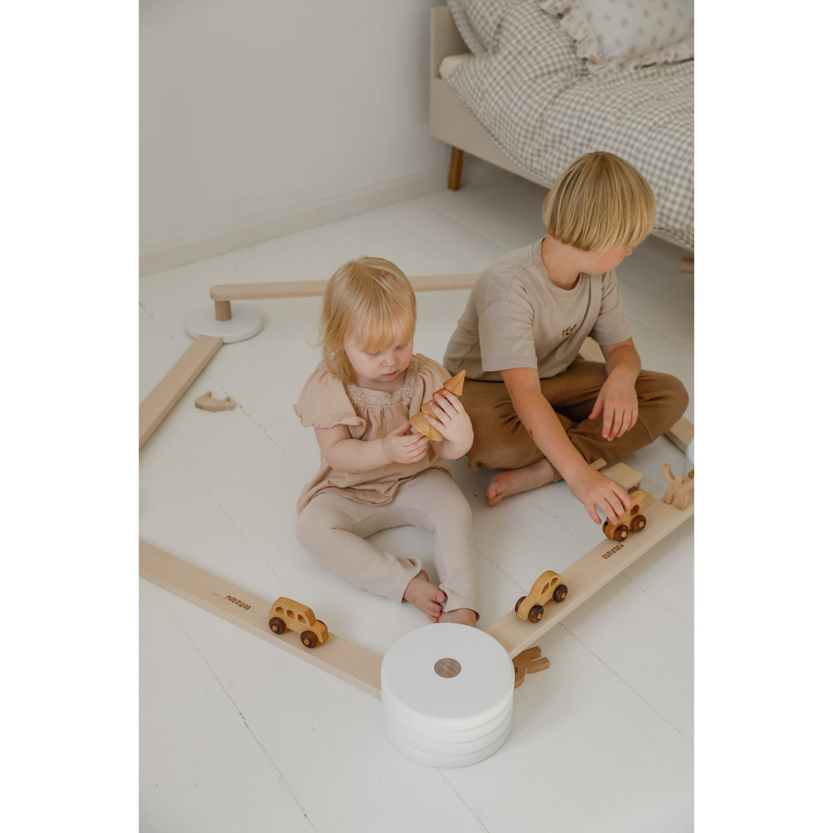 Woobiboo Olimpic Xl Woobiboo Balance And Building Set - 2 In 1 Fun