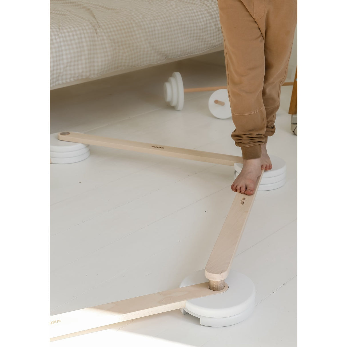 Woobiboo Olimpic Xl Woobiboo Balance And Building Set - 2 In 1 Fun