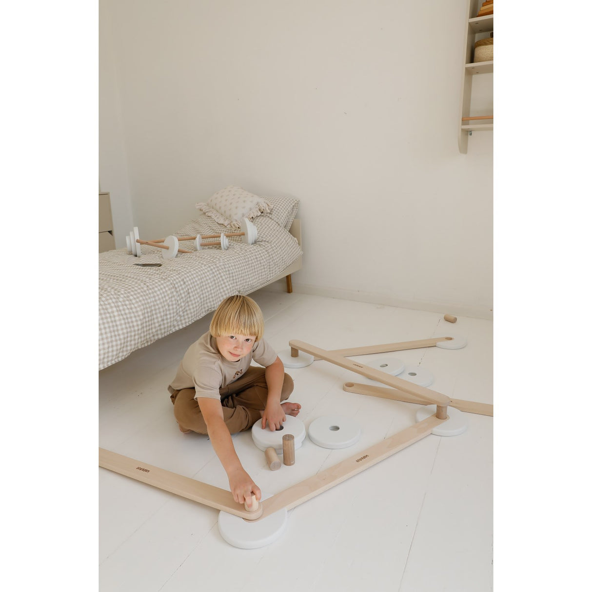 Woobiboo Olimpic Xl Woobiboo Balance And Building Set - 2 In 1 Fun