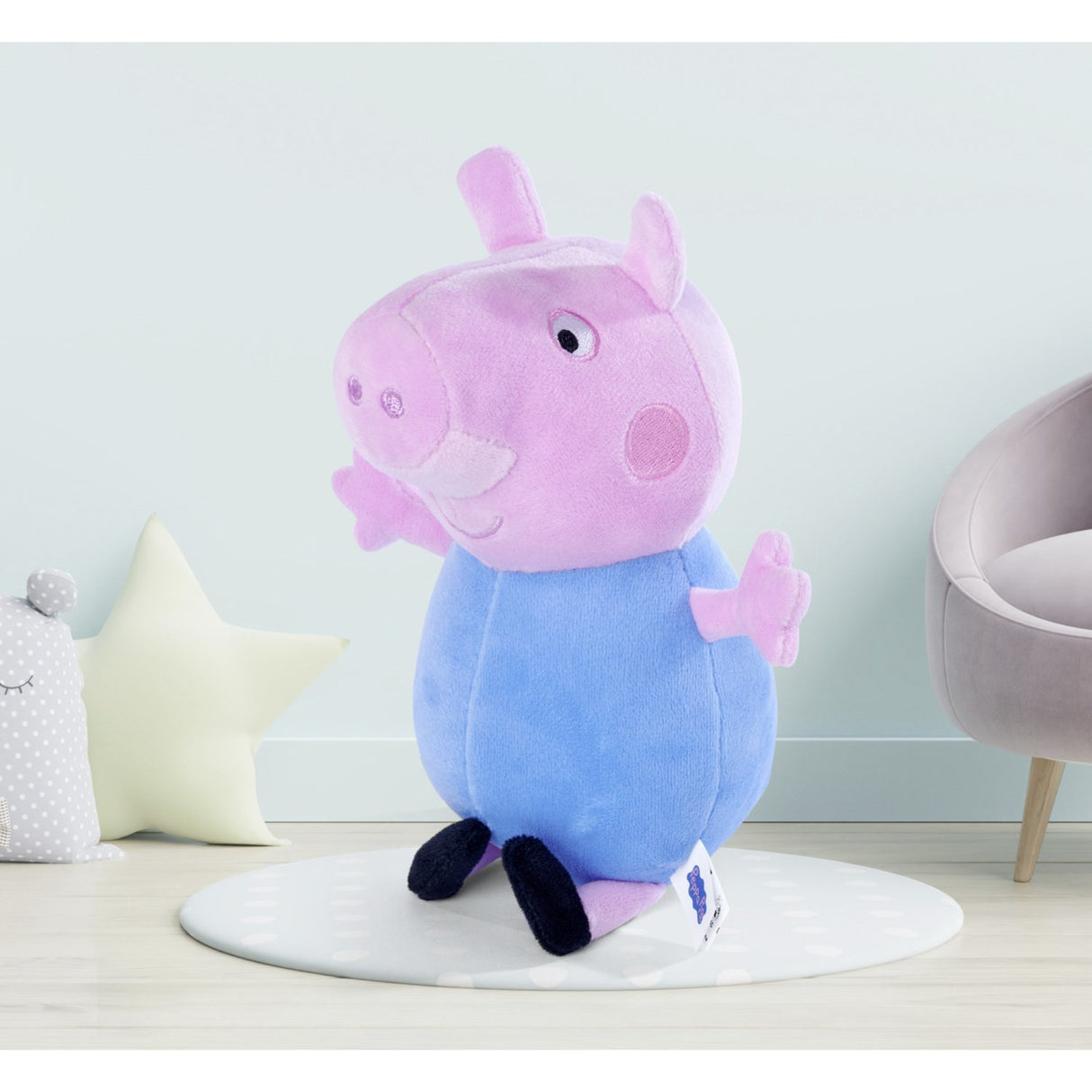 Simba Toys Lillebror Georg Gris Teddy