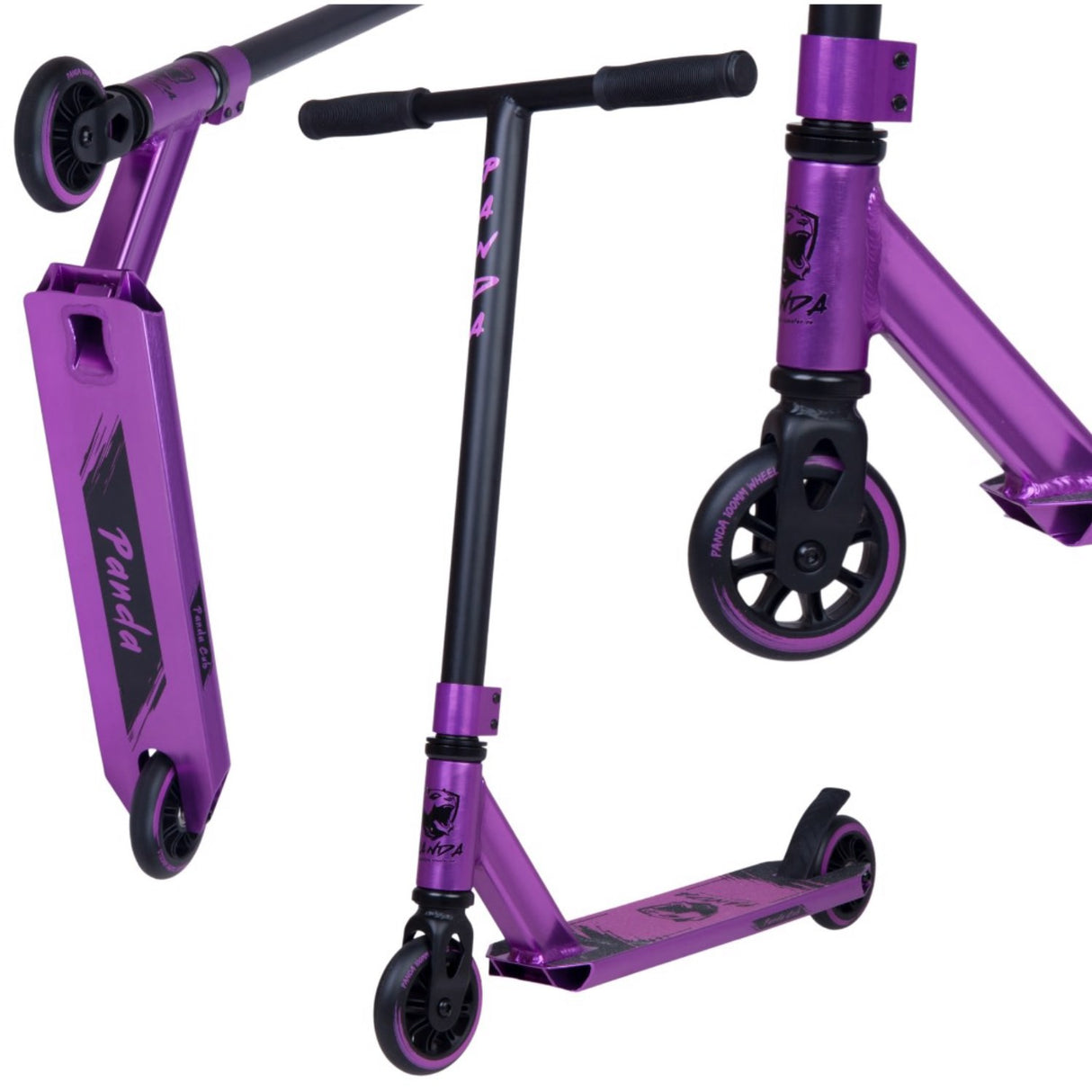 Panda Purple Cub Trick Løbehjul