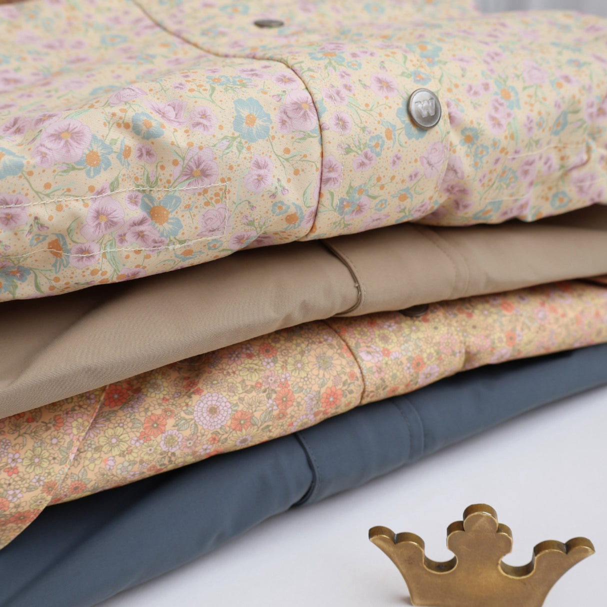 Wheat Pansies Jacket Ada