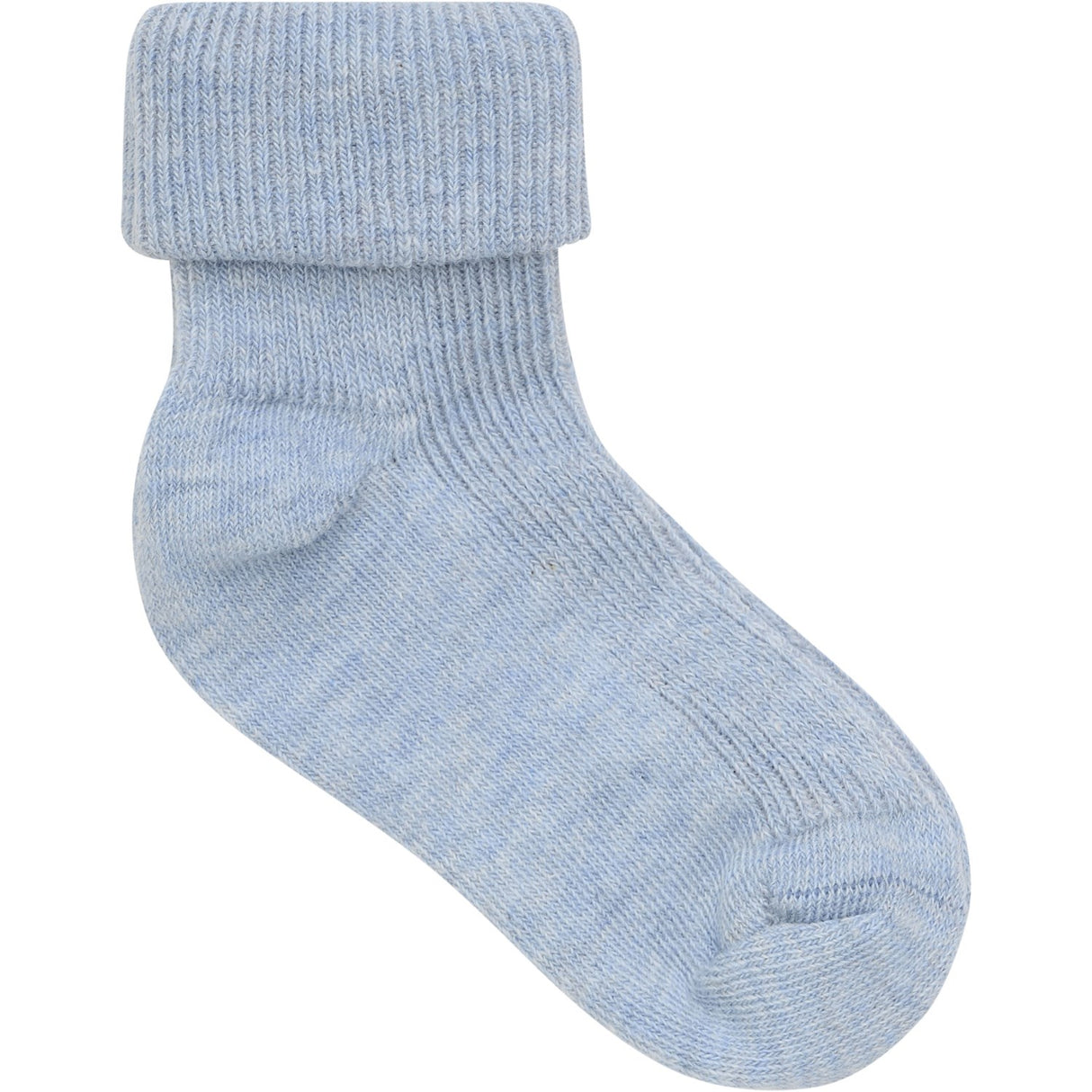 Minymo Winter Sky Baby Rib Sock With Fold 2-Pack