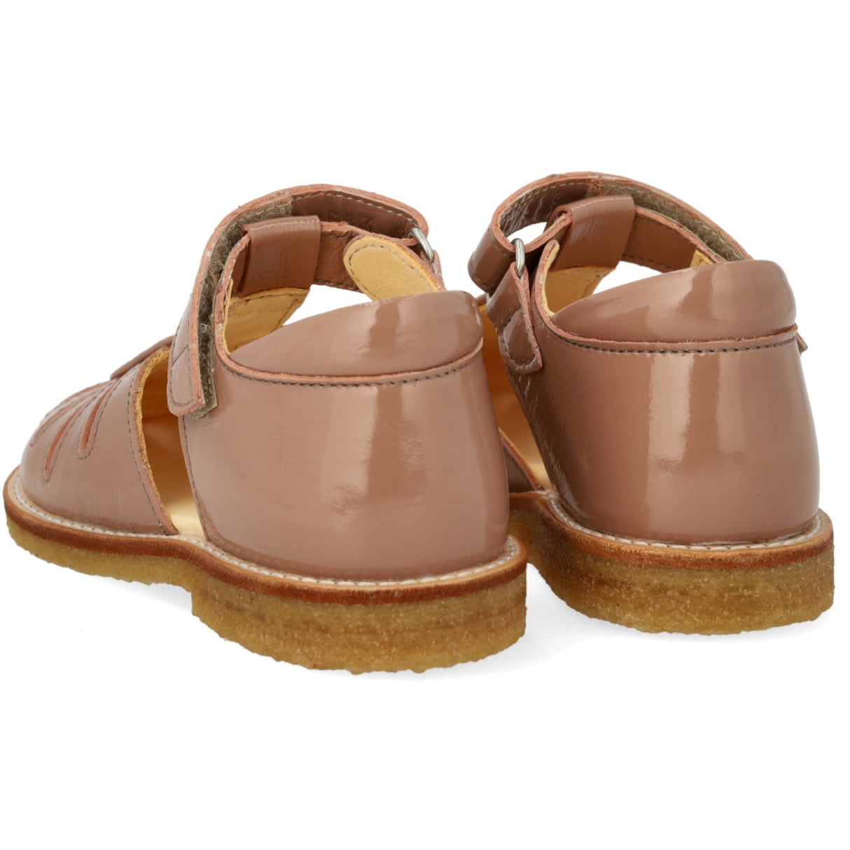 Angulus Clay/Clay Glitter Sandal with Drop Detail in Sparkling Glitter