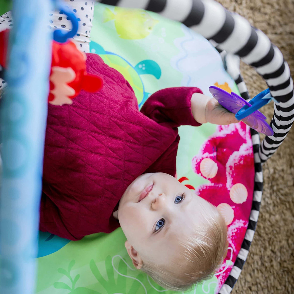 Baby Einstein Sea Floor Explorers™ 2-In-1 Water Mat Play Gym
