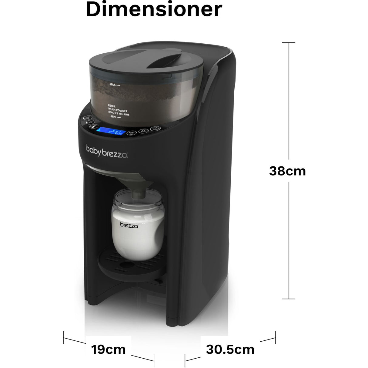 Baby Brezza Black Formula Pro Advanced