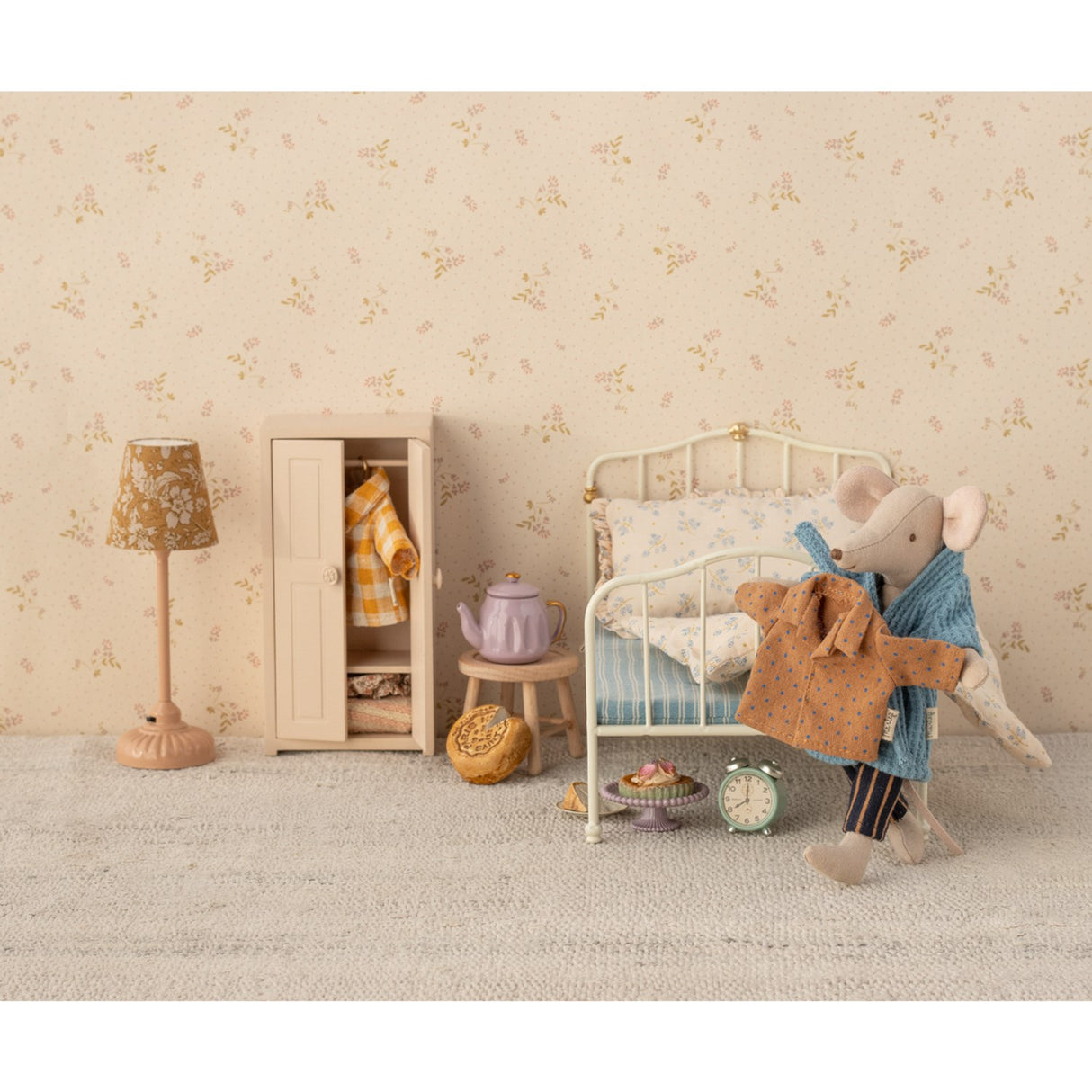 Maileg Shirt And Striped Pants, Dad Mouse