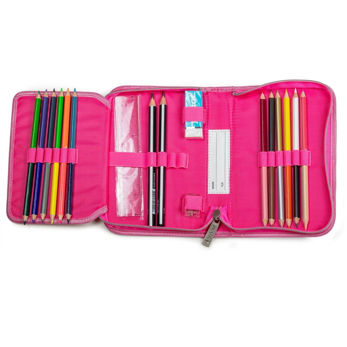 JEVA Supernova Pencil Case With Fyld Onezip 8869