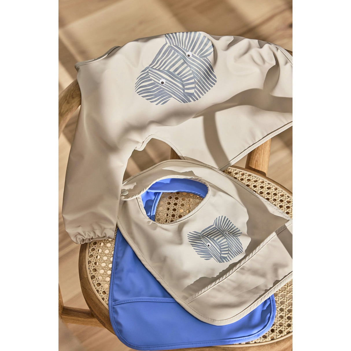 OYOY Erik Elephant Bib 2-Pack