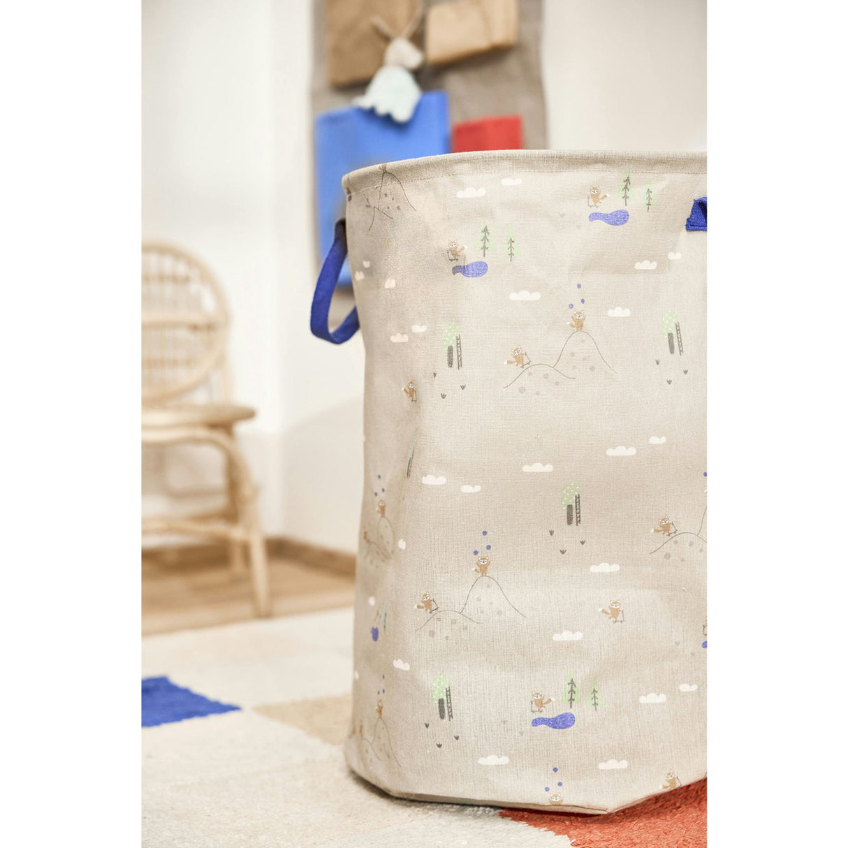 OYOY Foxy Laundry/Storage Basket Large