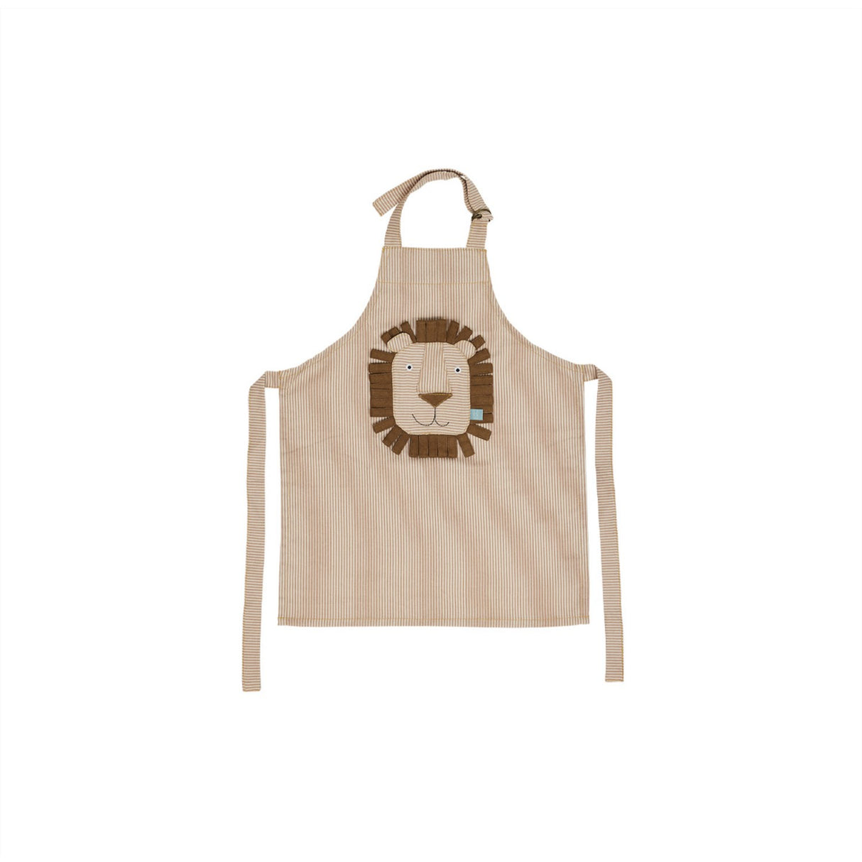 OYOY Lion Striped Denim Apron