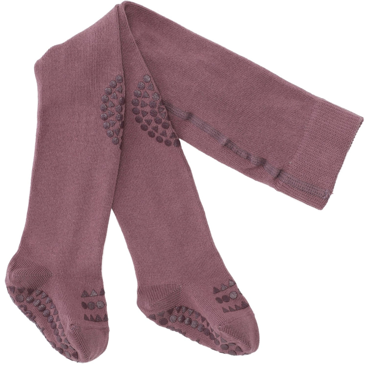 Gobabygo Misty Plum Crawling Tights Bamboo