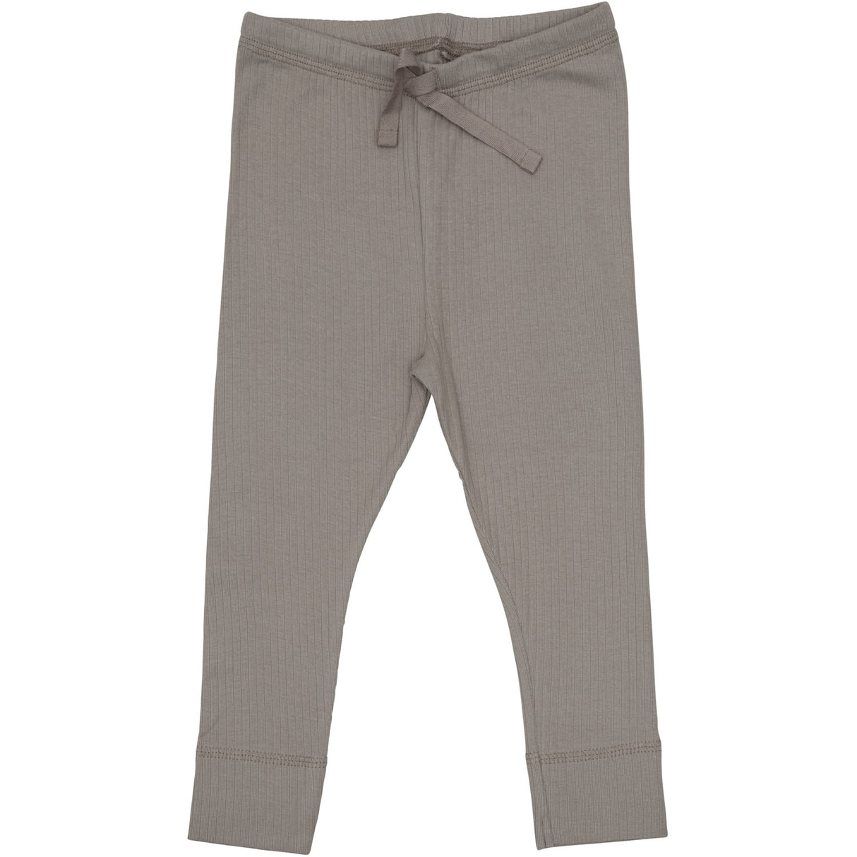 COPENHAGEN COLORS Lt. Grey Rib Jersey Leggings W. String