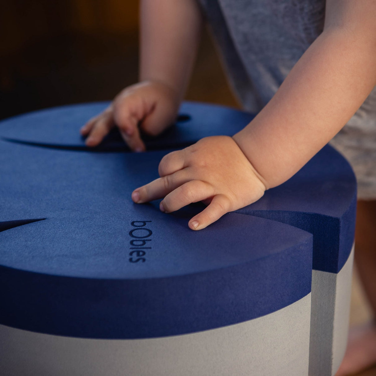 bObles Cloudy Blue Fish Small