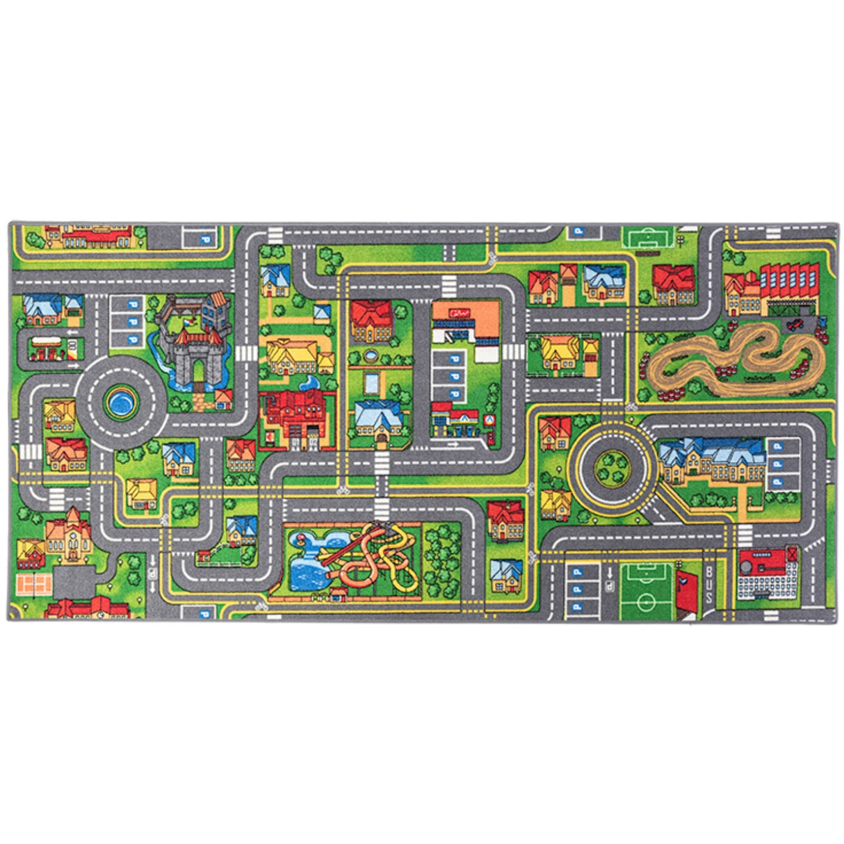 Rebel Roads City Life Carpet - 95 X 200 Cm