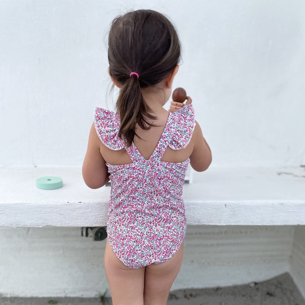 Petit Crabe Wiltshire Bud Swim Swimsuit - Made with Liberty© Fabric