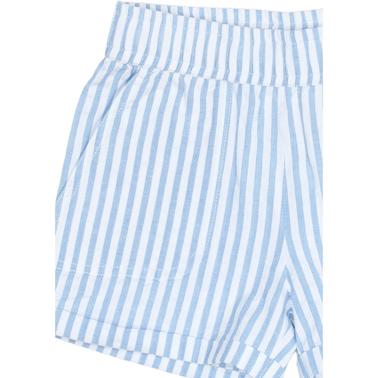 THE NEW Siblings X Luksusbaby Blue FAnd Striped Ojo Shorts