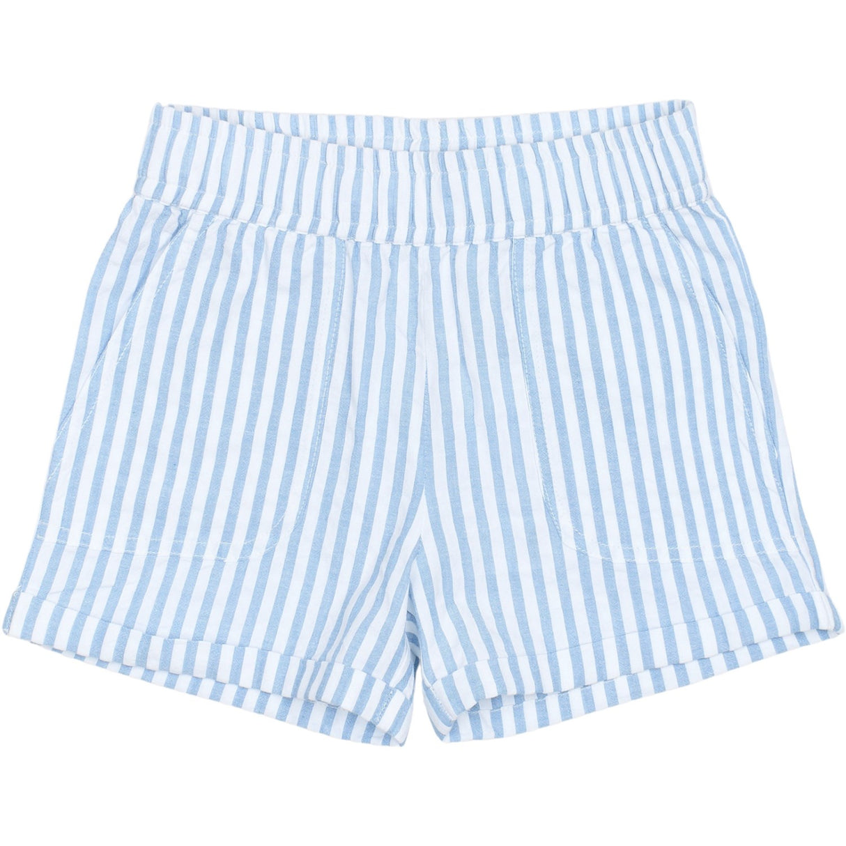 THE NEW Siblings X Luksusbaby Blue FAnd Striped Ojo Shorts