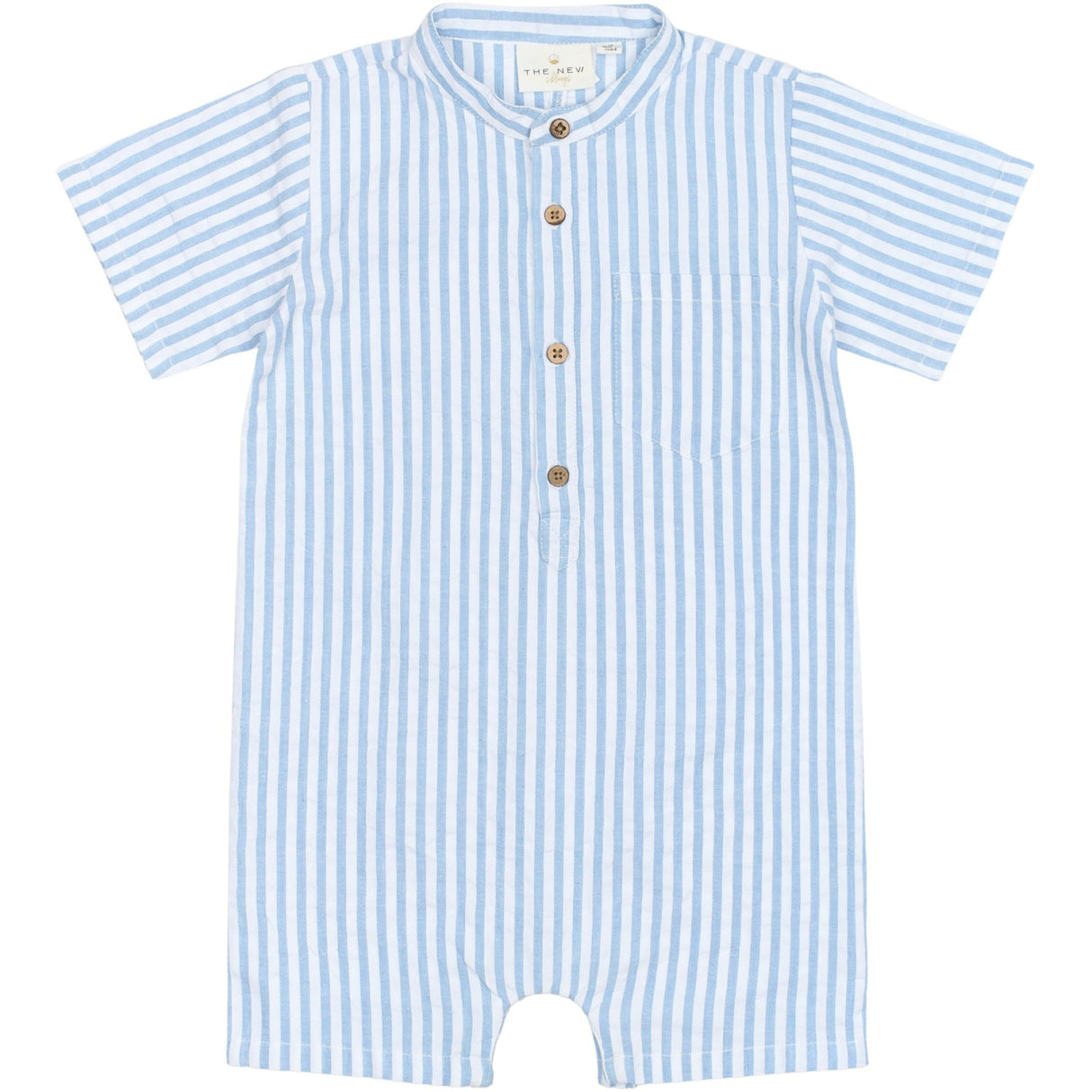 THE NEW Siblings X Luksusbaby Blue Fog Striped Ojo Jumpsuit