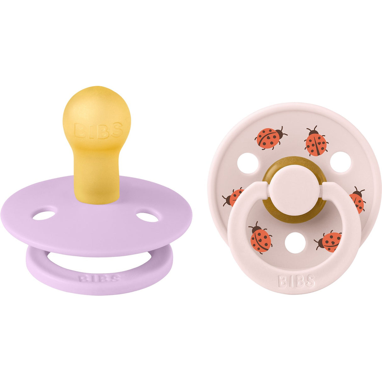 Bibs Sky Mix Pacifier Studio Colour Ladybug Latex 2-Pack