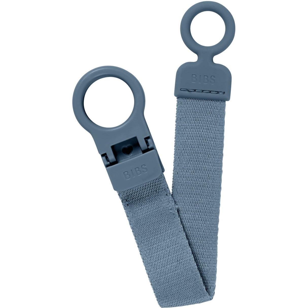 Bibs Petrol Pacifier Clip Loop