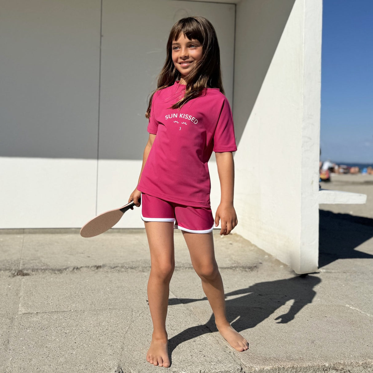 Petit Crabe Mulberry Luna Sunkissed Uv-Swim Shirt S/S