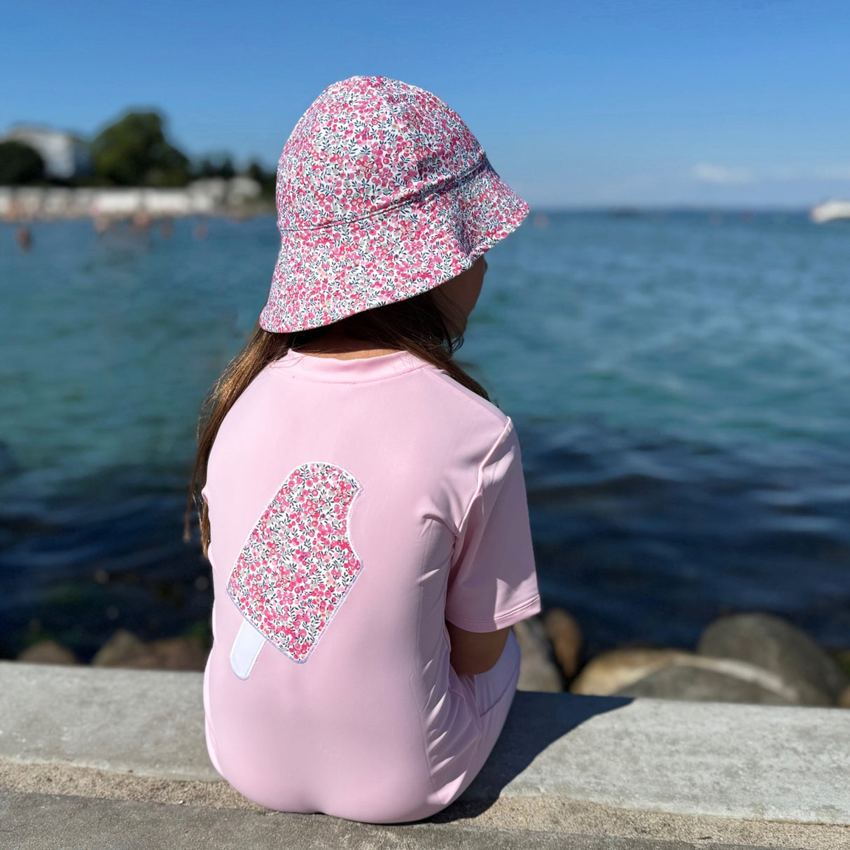 Petit Crabe Milkshake Noe Icecream Sunsuit S/S