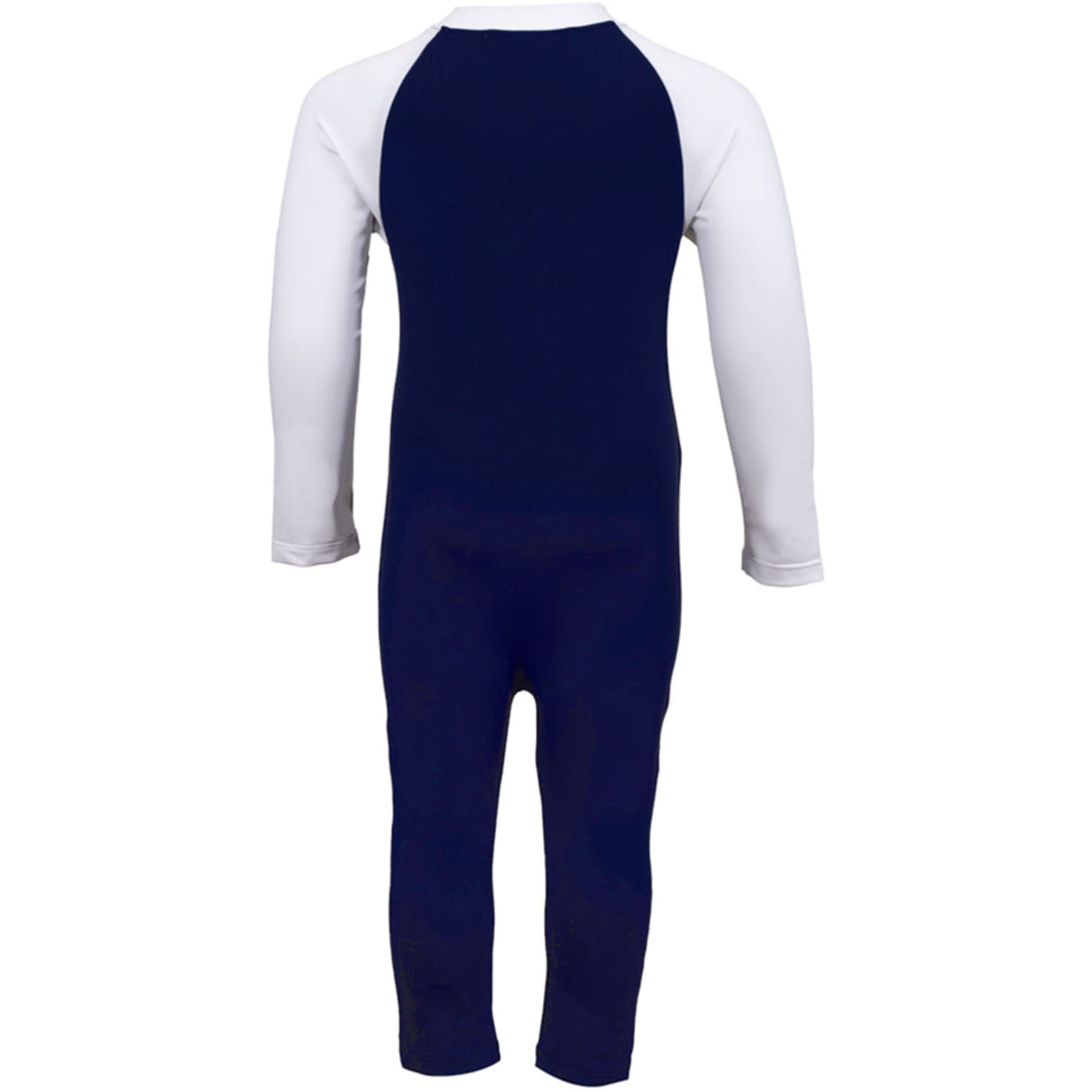 Petit Crabe Blue/White Multi Color Sunsuit L/S